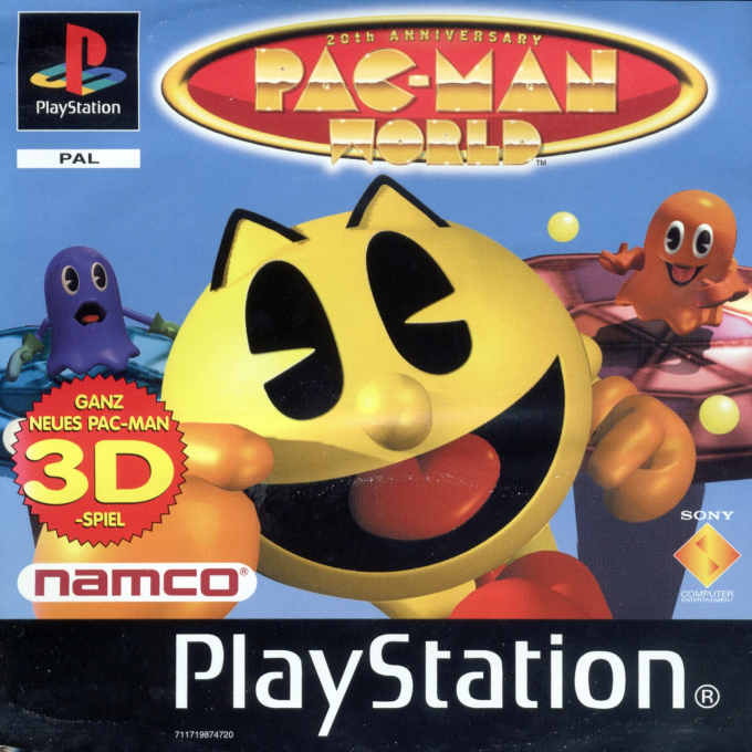 Pac-man World — box-2D (DE)