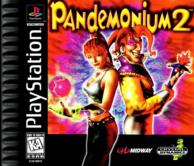 Pandemonium 2 box art