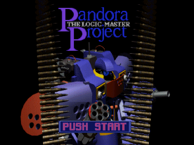 Pandora Project - The Logic Master — sstitle (JP)