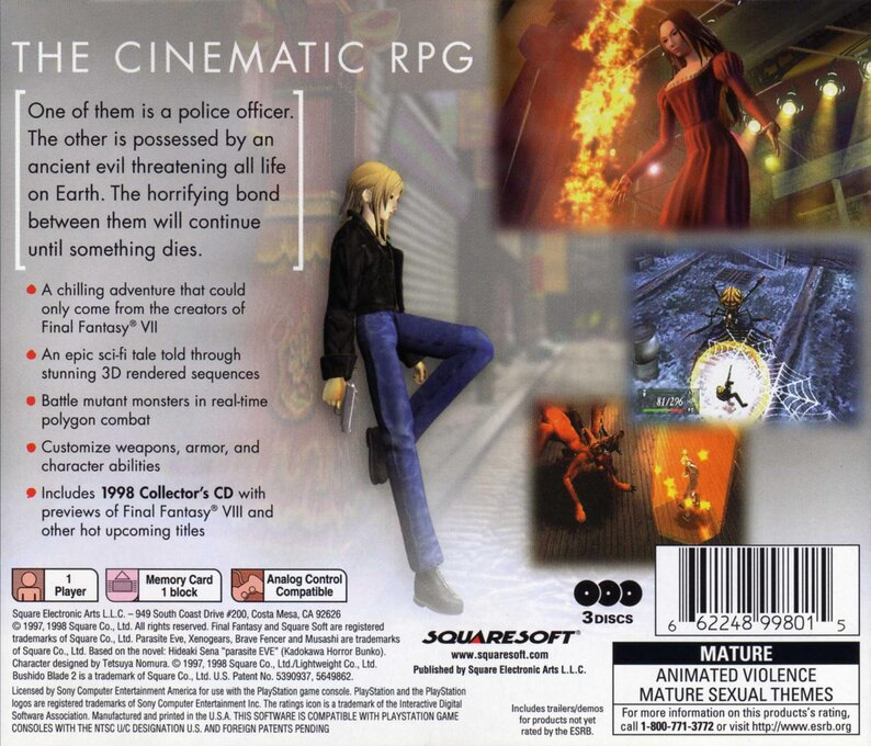 Parasite Eve — box-2D-back (US)