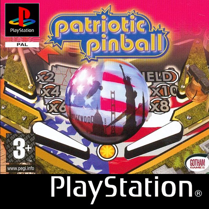 Patriotic Pinball — box-2D (EU)