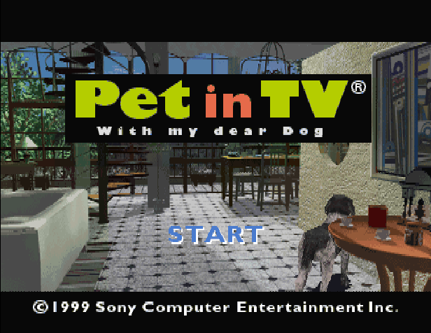 Pet In Tv - With My Dear Dog — sstitle (JP)