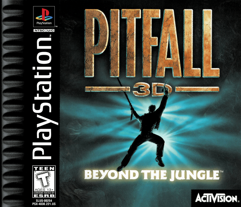 Pitfall 3d box art