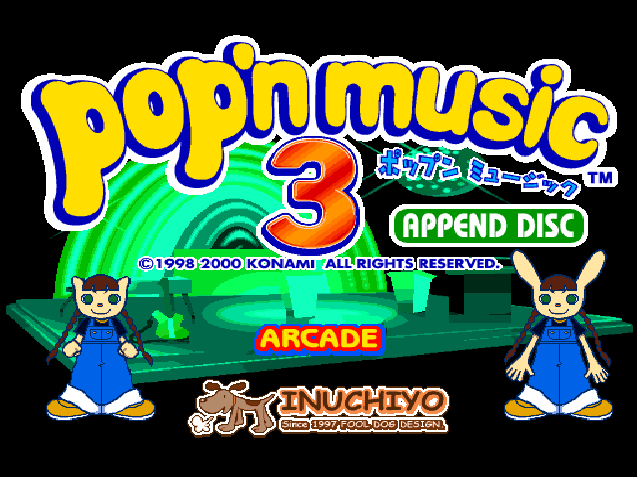 Pop'n Music 3 - Append Disc — sstitle (JP)