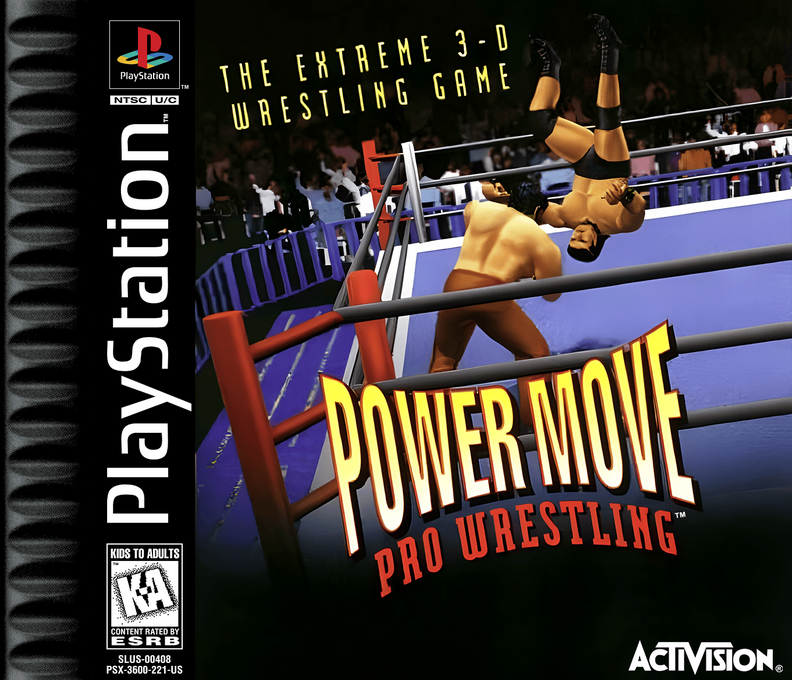 Power Move Pro Wrestling box art