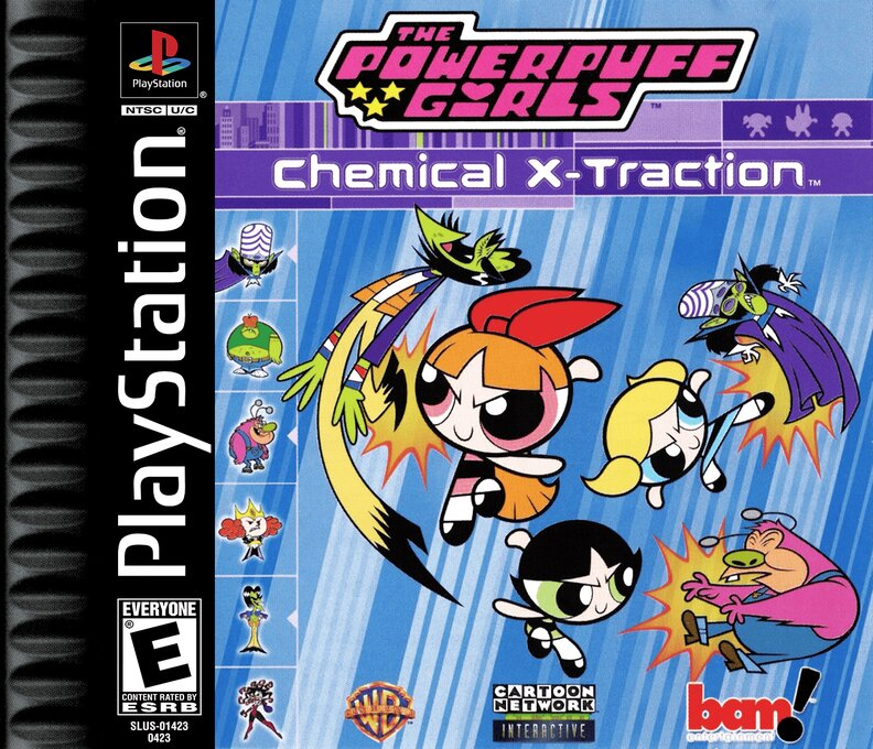 Powerpuff Girls, The - Chemical X-traction box art