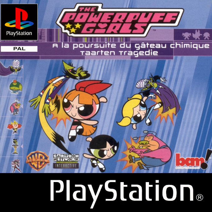 Powerpuff Girls, The - Chemical X-traction — box-2D (FR)