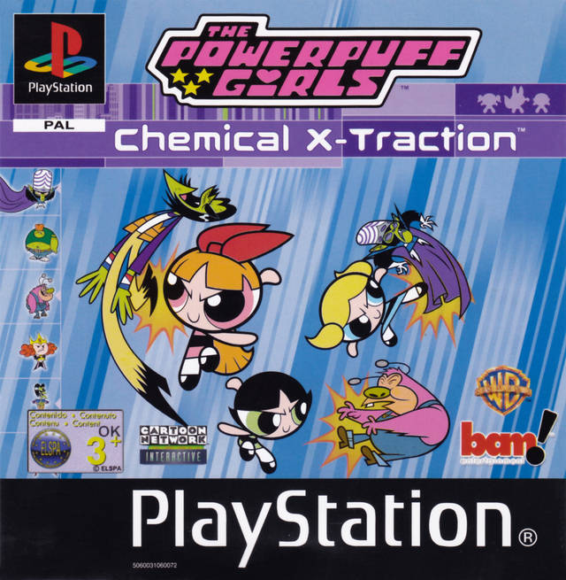 Powerpuff Girls, The - Chemical X-traction — box-2D (EU)