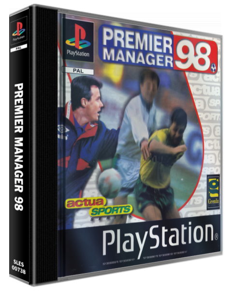 Premier Manager 98 — box-3D (EU)
