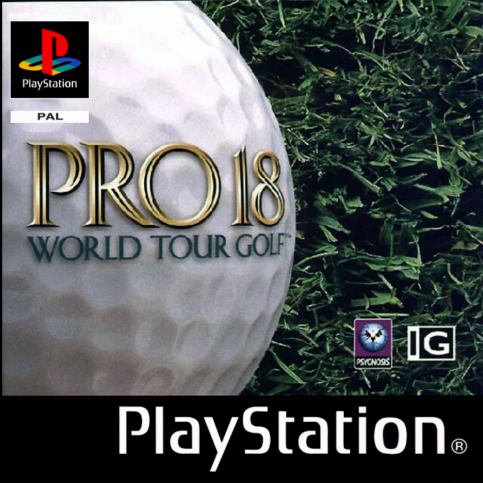 Pro 18 World Tour Golf — box-2D (EU)