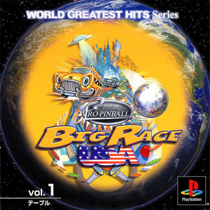 Pro Pinball - Big Race Usa — box-2D (JP)