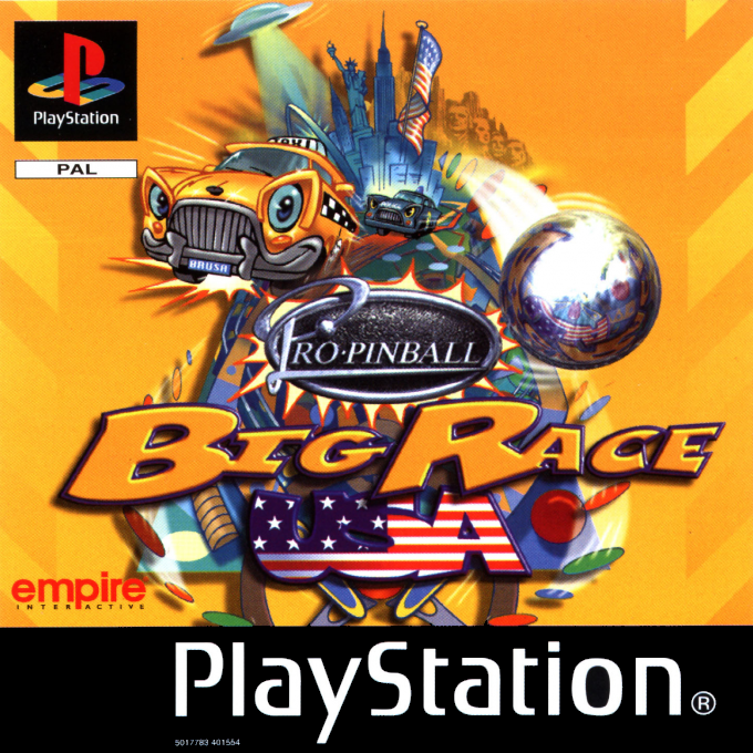 Pro Pinball - Big Race Usa — box-2D (EU)