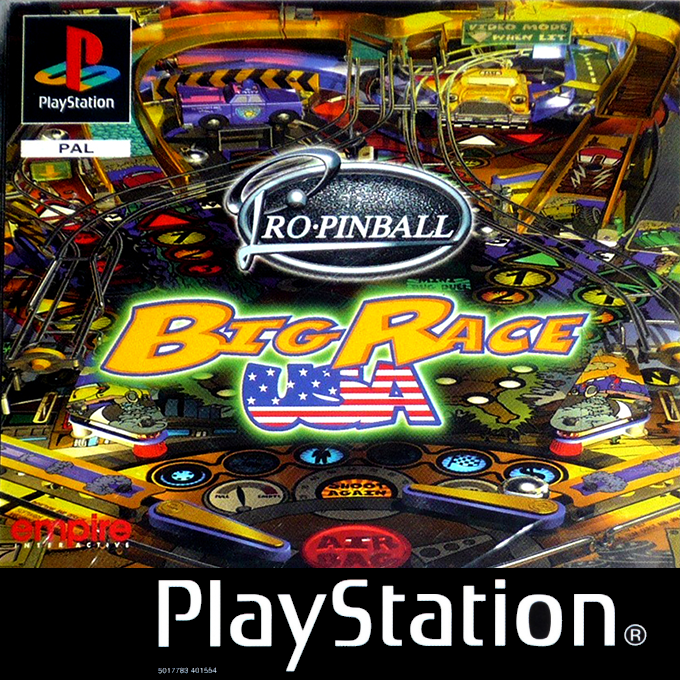 Pro Pinball - Big Race Usa — box-2D (FR)