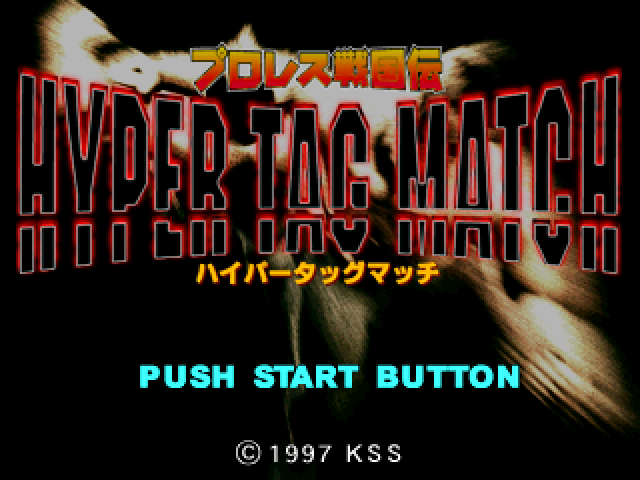 Pro Wres Sengokuden - Hyper Tag Match — sstitle (JP)