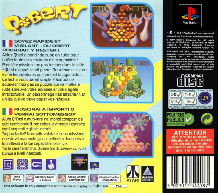 Q-bert — box-2D-back (EU)