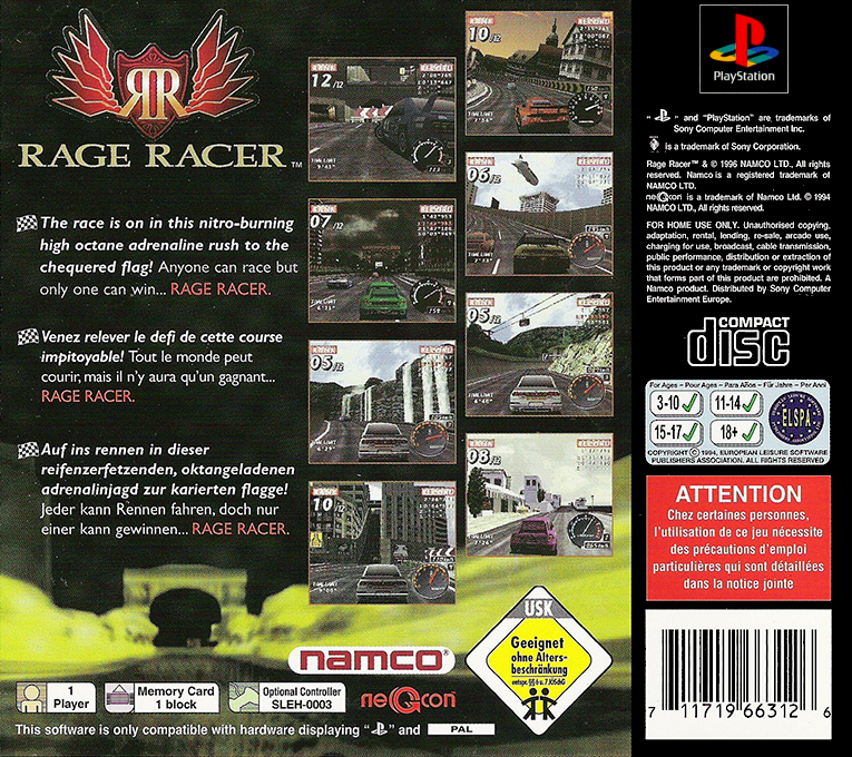 Rage Racer — box-2D-back (EU)