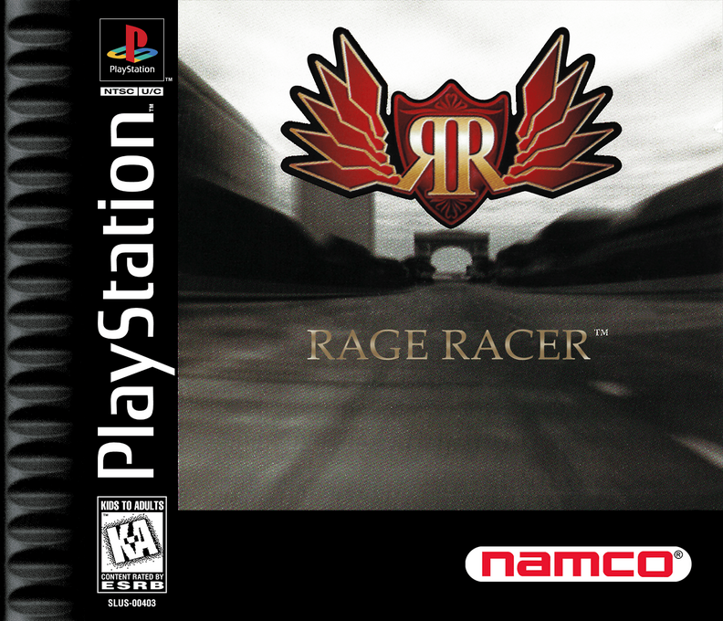 Rage Racer box art