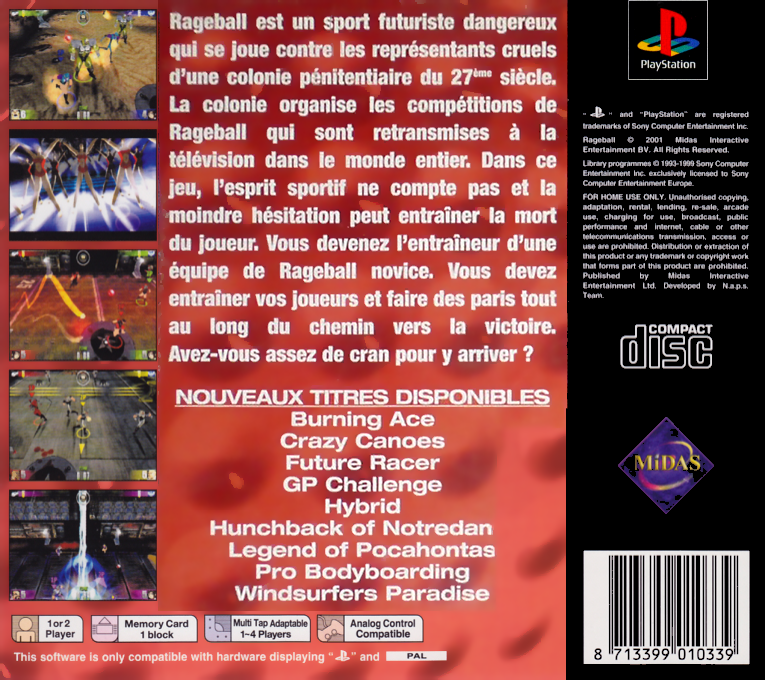 Rageball — box-2D-back (FR)