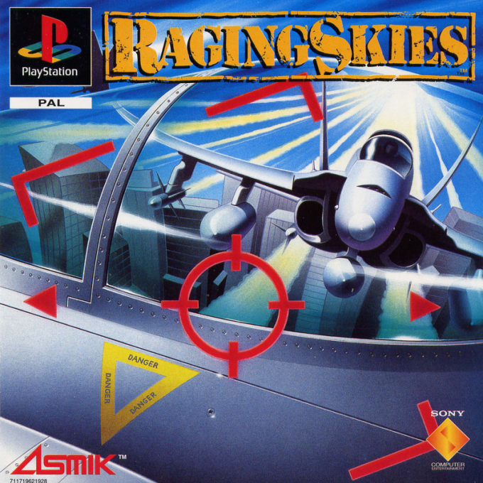 Raging Skies — box-2D (EU)