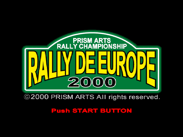 Rally De Europe — sstitle (JP)