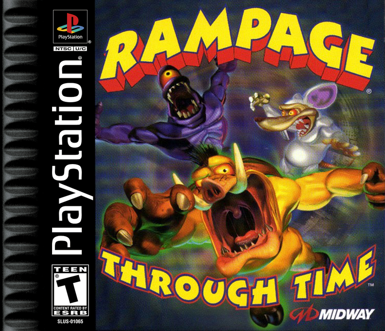 Rampage Through Time box art