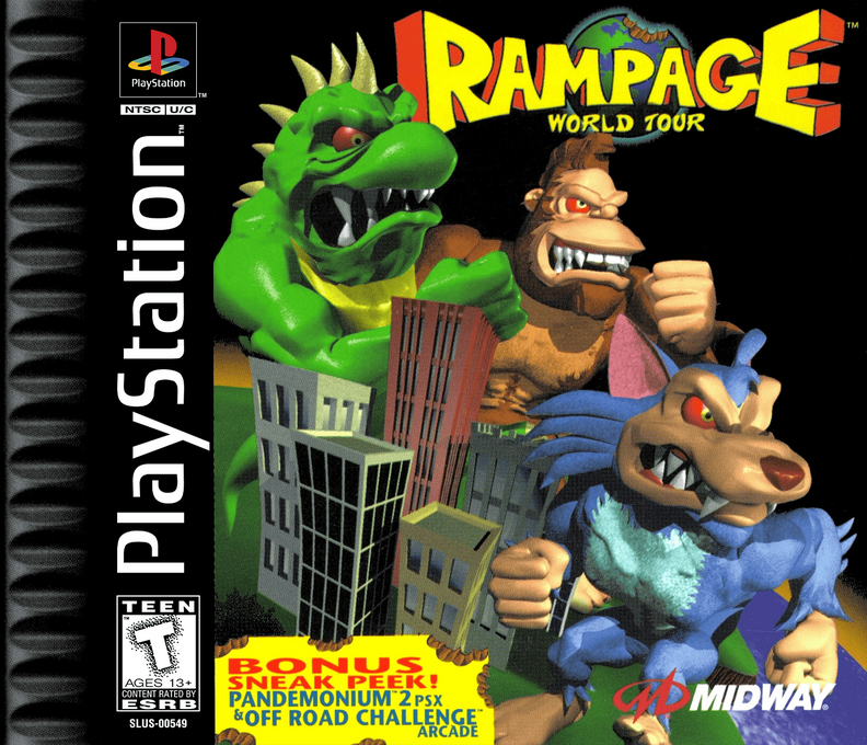 Rampage - World Tour box art