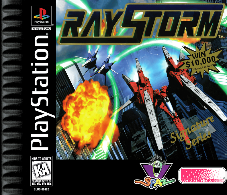 Raystorm box art