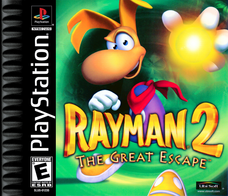 Rayman 2 - The Great Escape box art