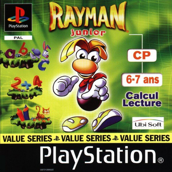Rayman Brain Games — box-2D (FR)