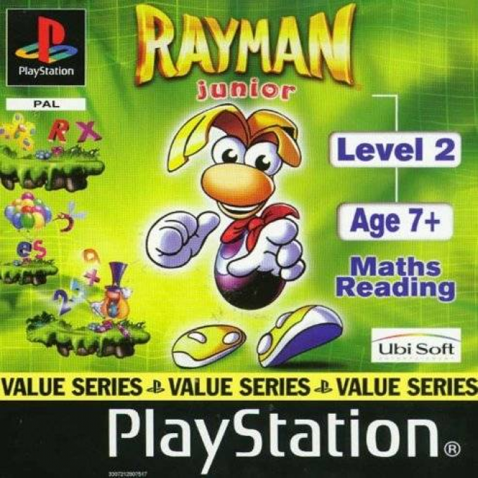 Rayman Junior - Level 2 box art