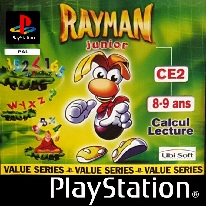Rayman Junior - Level 3 box art