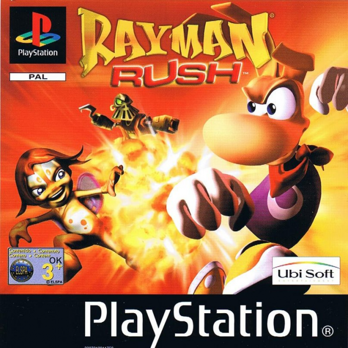 Rayman Rush — box-2D (EU)