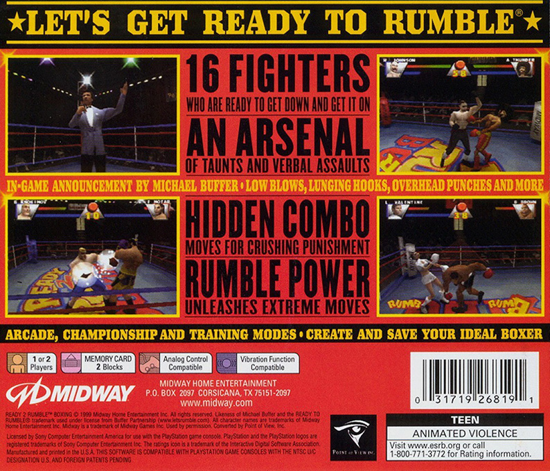 Ready 2 Rumble Boxing — box-2D-back (US)