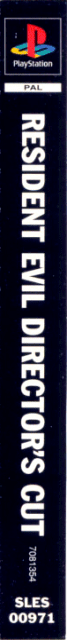 Resident Evil - Director's Cut — box-2D-side (DE)