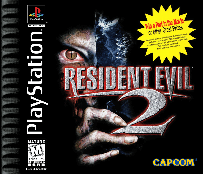 Resident Evil 2 box art
