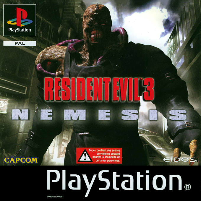 Resident Evil 3 - Nemesis — box-2D (FR)