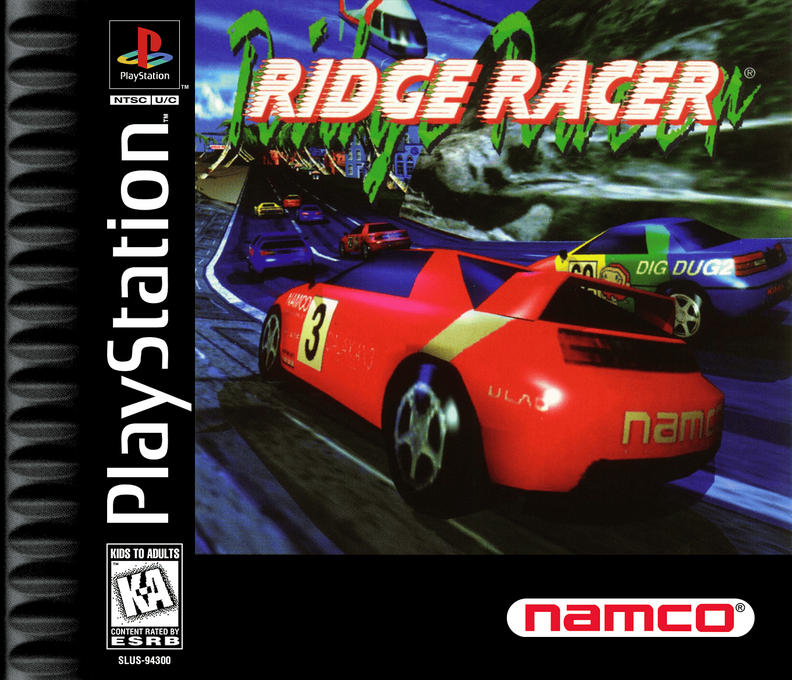 Ridge Racer box art