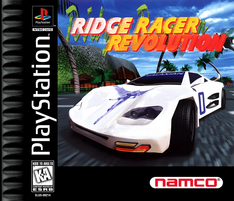 Ridge Racer Revolution box art