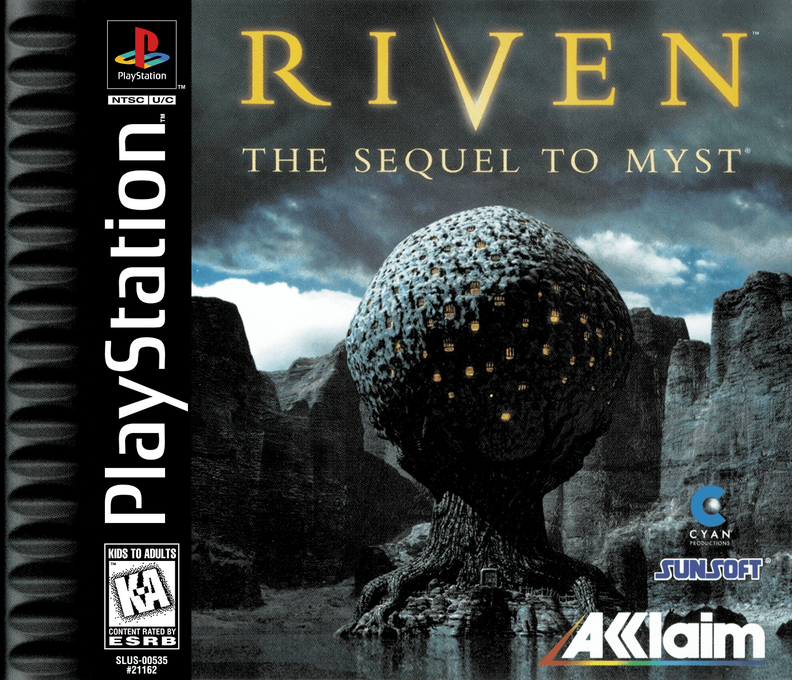 Riven - The Sequel To Myst box art