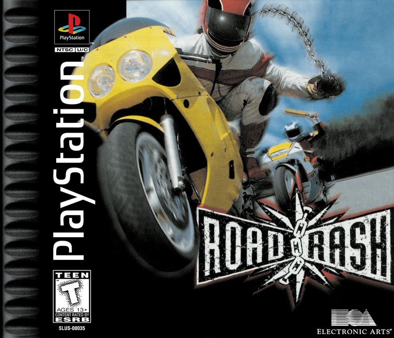 Road Rash box art