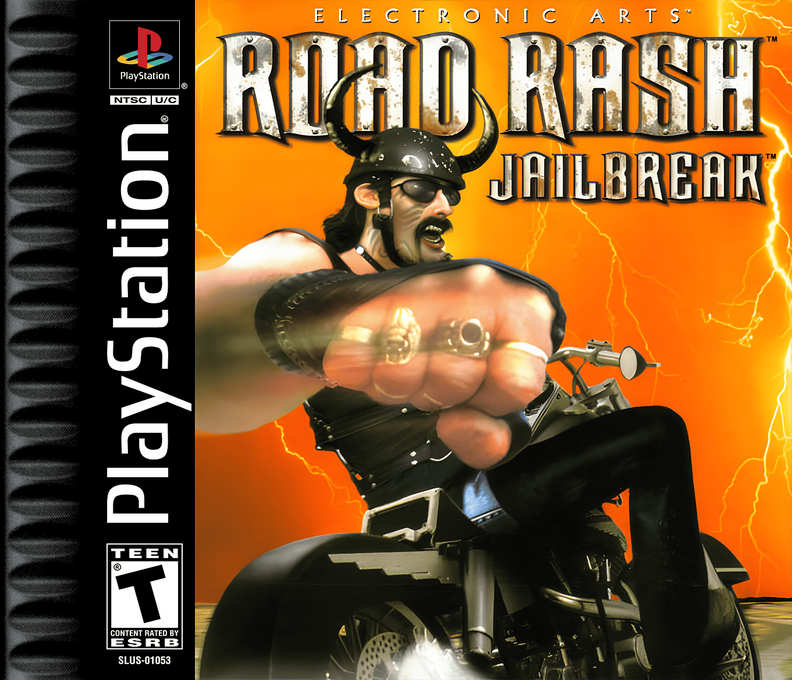 Road Rash - Jailbreak box art