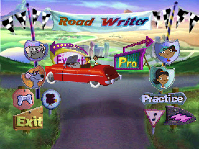 ZZZ(notgame):Lightspan - Road Writer 1 — ss (US)