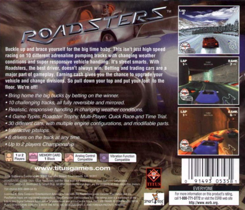 Roadsters — box-2D-back (US)