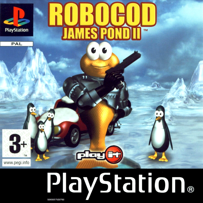 Robocod - James Pond 2 box art
