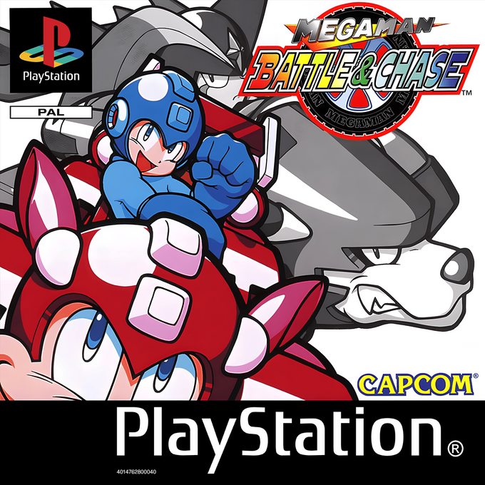 Mega Man Battle And Chase box art