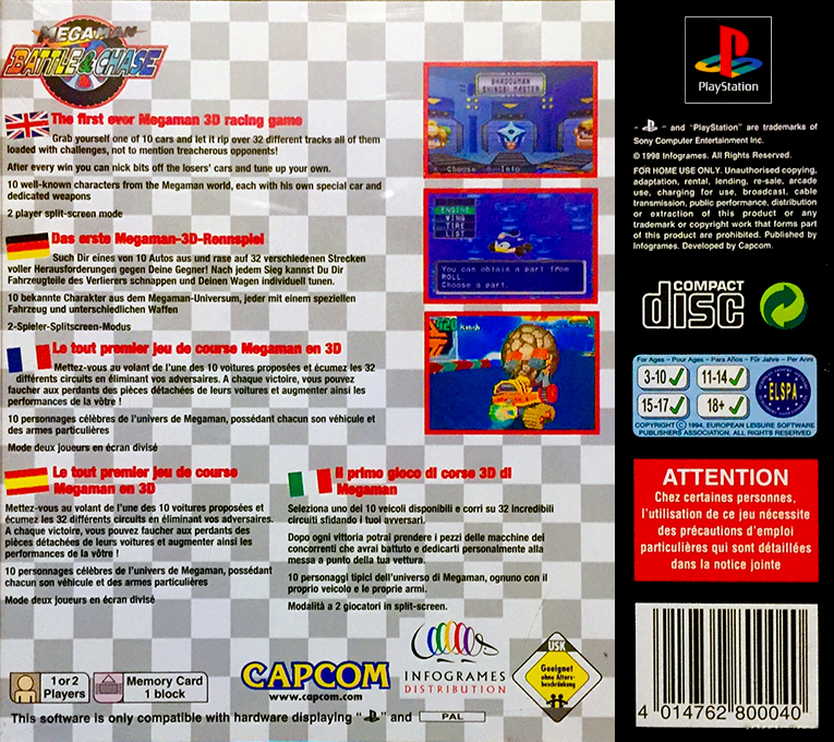 Mega Man Battle And Chase — box-2D-back (EU)
