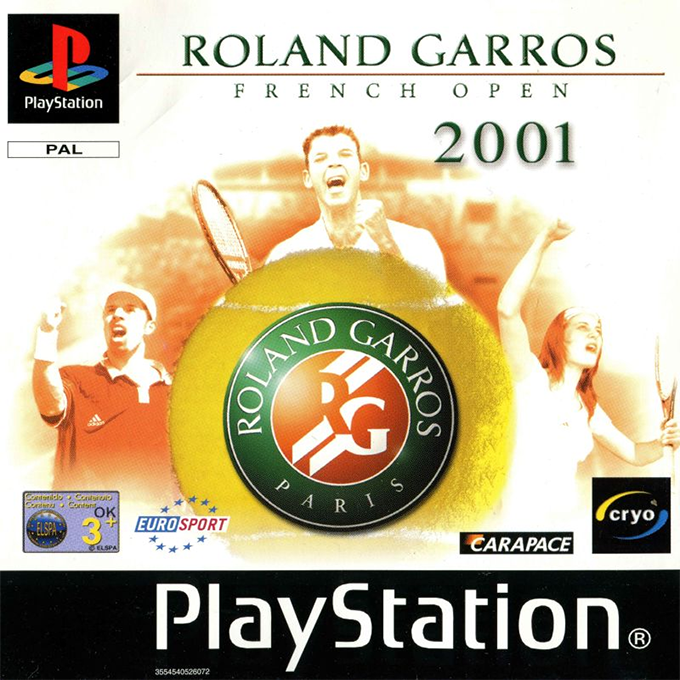 Roland Garros French Open 2001 — box-2D (IT)