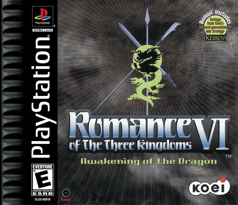 Romance Of The Three Kingdoms 6 box art