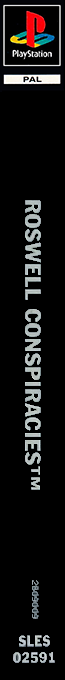 Roswell Conspiracies - Aliens, Myths And Legends — box-2D-side (EU)