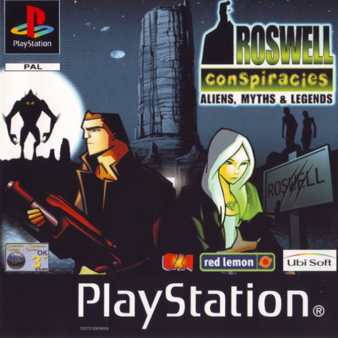 Roswell Conspiracies - Aliens, Myths And Legends — box-2D (EU)